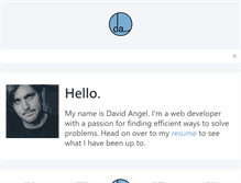 Tablet Screenshot of davidangel.net